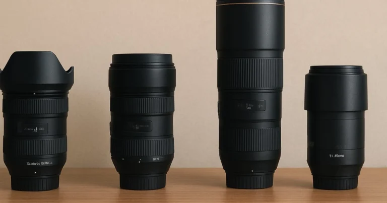 Comment choisir un objectif photo